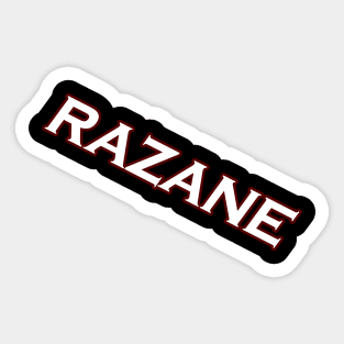 Razane Name of girl Sticker